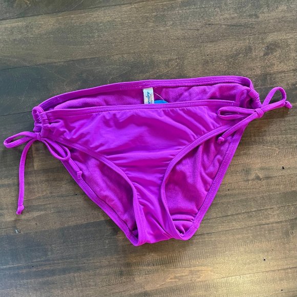 New Fuchsia Bikini Set || La Vie en Rose Aqua 2-Piece Bathing Suit - Picture 3 of 7